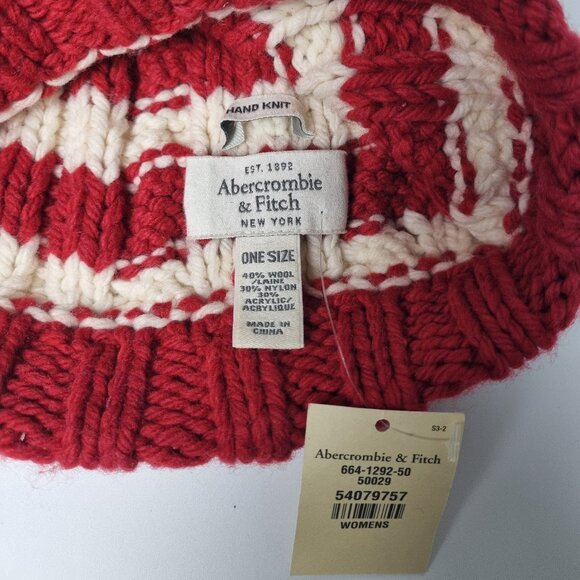 Abercrombie & Fitch Stripe Beanie - Picture 2 of 3